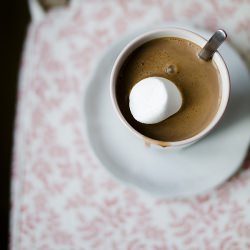 Orange Hot Chocolate with Coriander