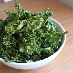 Oven Roasted Kale Chips
