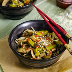 Spring Soba Stir Fry
