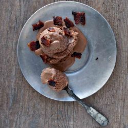 Chocolate Beer Bacon Ice Cream
