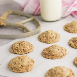 Oatmeal Toffee Cookies