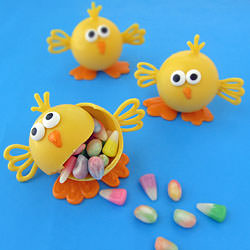 White Chocolate Easter Chicks