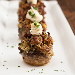 Sausage Stuffed Mushrooms