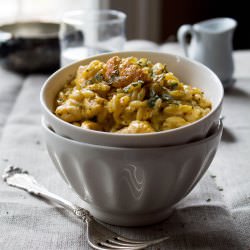 Cheesy Chicken Orzo