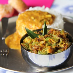 Snake Gourd with Besan