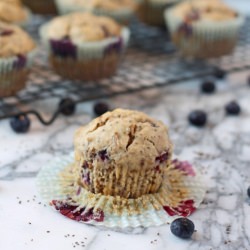 Blueberry Muffins with Chia Seeds