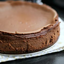 Guinness Chocolate Cheesecake