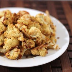 Chili-Cheese Roasted Cauliflower