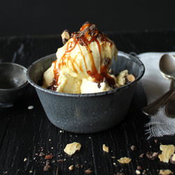 Cardamom Custard Ice Cream