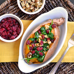 Loaded Sweet Potatoes