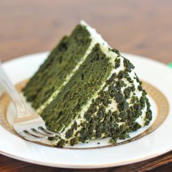 Healthy Green Velvet Cake
