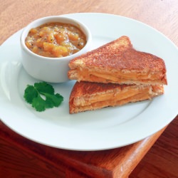 Grilled Cheese & Chutney Sandwich