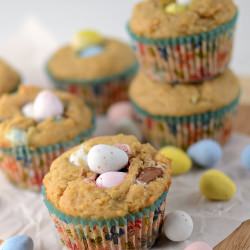 Peanut Butter Cadbury Muffins