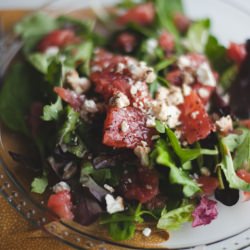 Grapefruit and Greens Salad