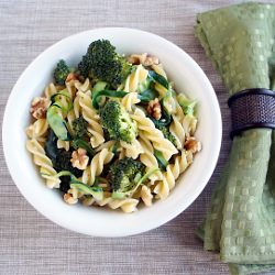 Broccoli Walnut Pasta