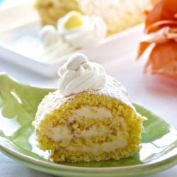 Lemon Mascarpone Roulade