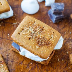 Homemade Graham Crackers Smores
