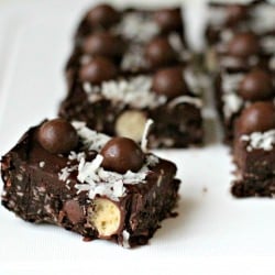 No-Bake Fudge Brownies