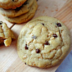 BrownButter Choc Toffee Chip Cookie