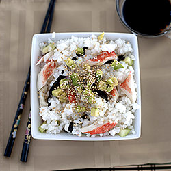 California Roll Sushi Salad