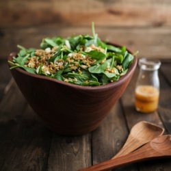 Kamut and Spinach Salad