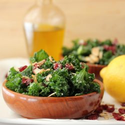 Kale Salad with Lemon Vinaigrette