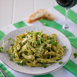 Penne, Chicken & Pistachio Pesto