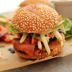 Bacon and Apple Sliders