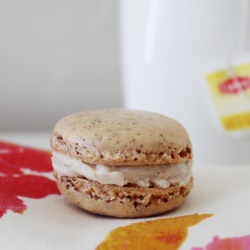 Browned Butter Coconut Macarons