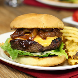 Steakhouse Smoky BBQ Beer Burger