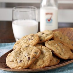 Salted Chocolate Chunk Cookies