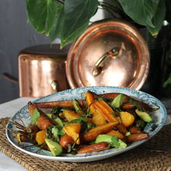 AVOCADO CARROT & ORANGE SALAD