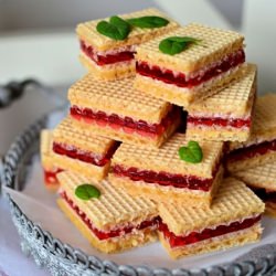 Waffles with Jelly