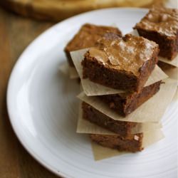 Gluten Free Dark Chocolate Brownies