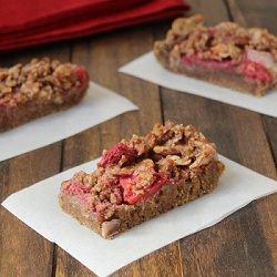 Strawberry Nut Bars