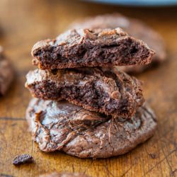 Soft & Chewy Brownie Cookies