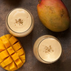 Indian Mango Lassi Drink