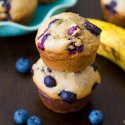 Healthy Blueberry Muffins