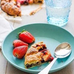 Strawberry & Apple Galette