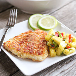 Panko & Parmesan Crusted Swai
