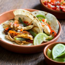 Chicken Fajitas Tacos