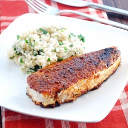 Blackened Halibut