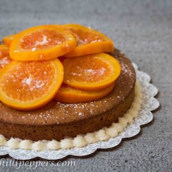 Orange Walnut Cake