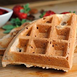 Banana Buttermilk Waffles