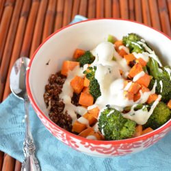 Roasted Veggie Quinoa Bowl