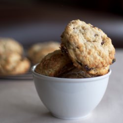 Cherry Lemon Buttermilk Scones