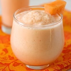 An Amazing Cantaloupe Smoothie
