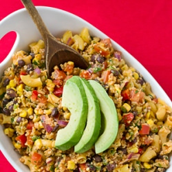 Southwest Quinoa Pasta Salad
