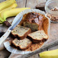 Black Banana Bread