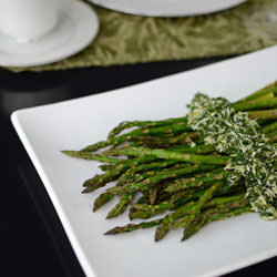 Asparagus with Pecorino Gremolata